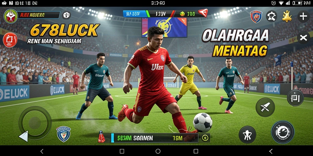 Tampilan gameplay seru di 678LUCK dengan berbagai olahraga.