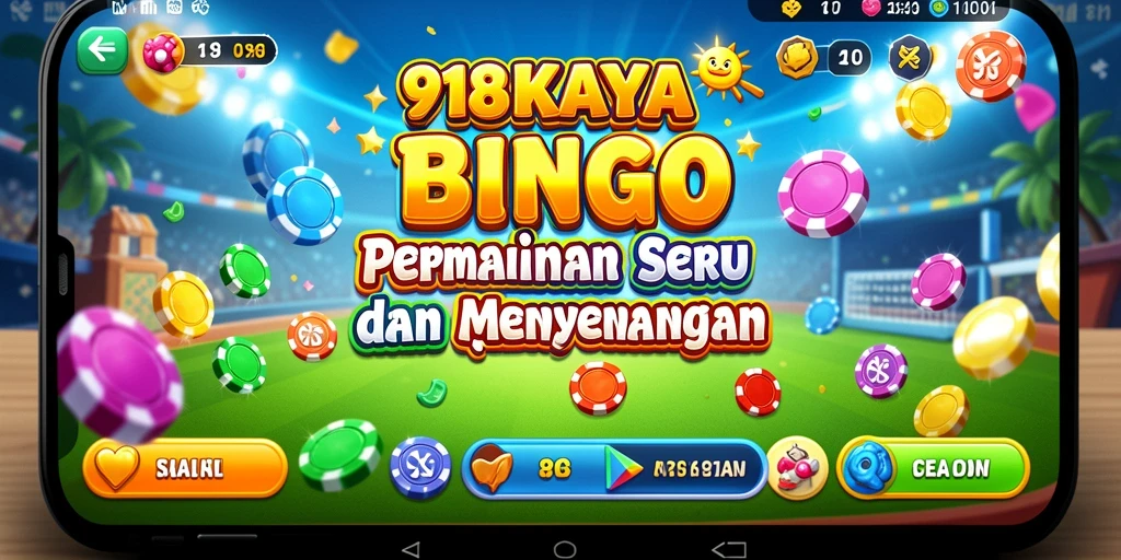 Tampilan gameplay seru di 918KAYA saat permainan Bingo berlangsung.