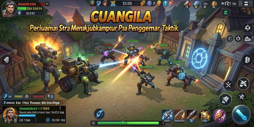 Tampilan menarik dari gameplay CUANGILA yang penuh strategi.