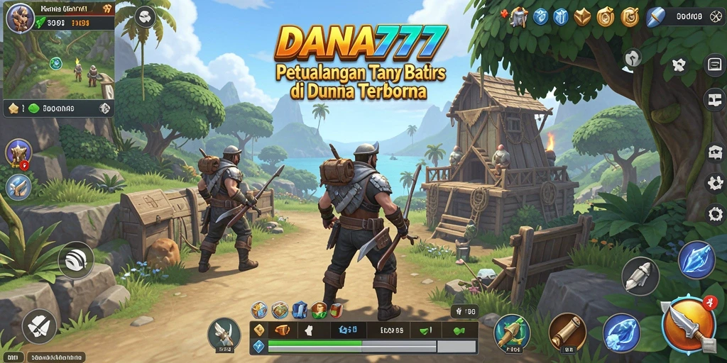 Tampilan gameplay DANA777 di dunia terbuka yang memukau.
