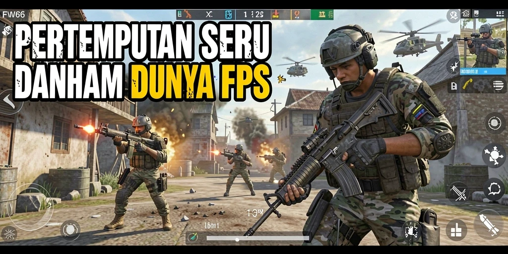 Tampilan seru dari gameplay FW66 yang mendebarkan.