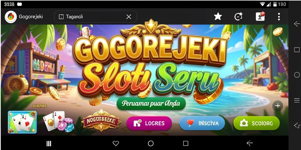 Tampilan gameplay slot GOGOREJEKI yang menarik dan seru.