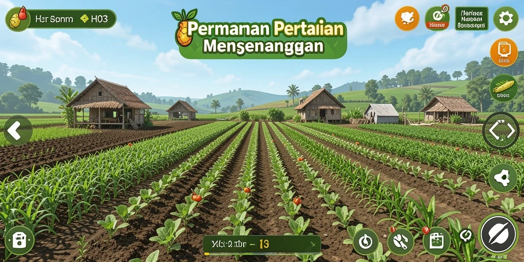 Tampilan gameplay H03 yang menarik dan penuh warna.