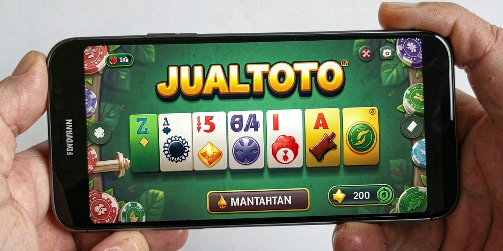 Tampilan menarik dari gameplay JUALTOTO.