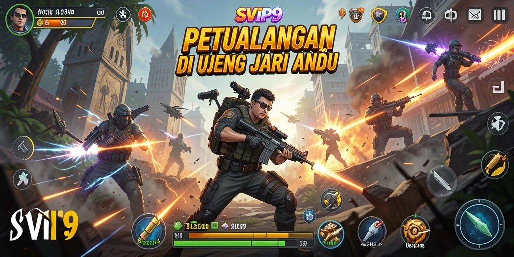 Tangkapan layar gameplay seru SVIP9 menunjukkan aksi mendebarkan di setiap pertempuran.