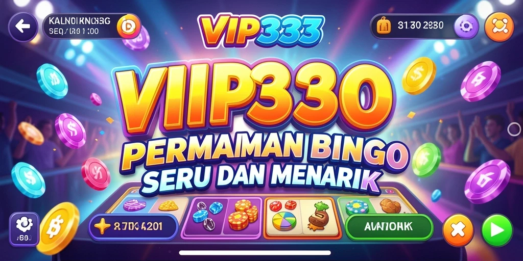 Screenshot gameplay VIP333, menampilkan suasana Bingo yang seru.